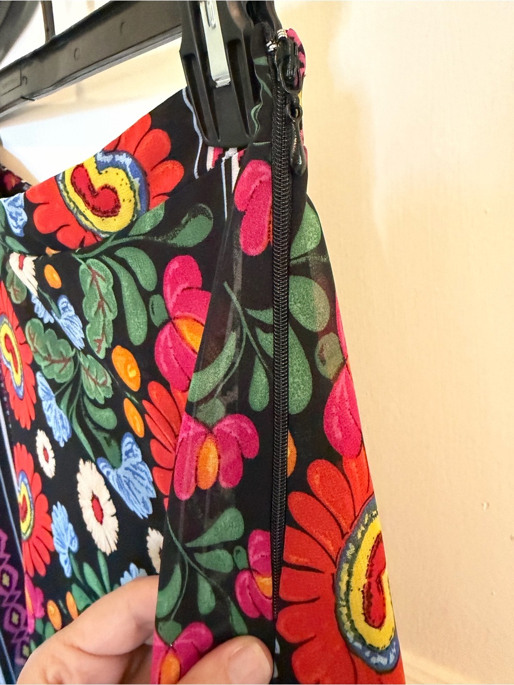 Show Me Your MuMu Black Floral Maxi Skirt with Multicolor Print - Picture 5 of 6